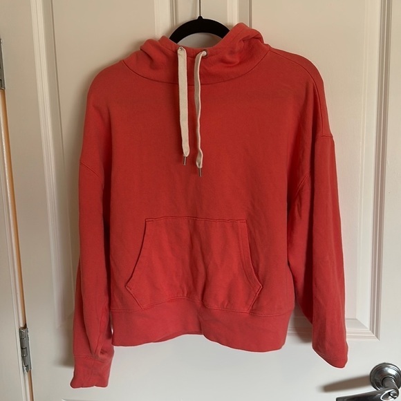 GAP Sweaters - Coral GAP oversized hoodie size s